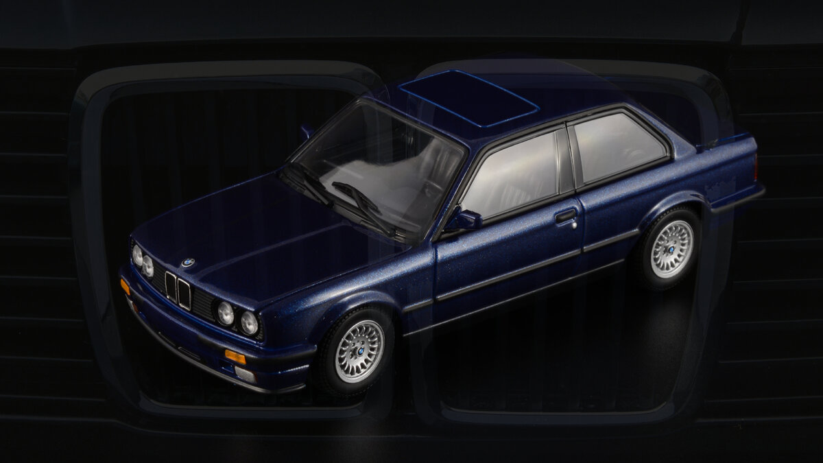 BMW e30 от MaXichamps — упрощёнка образца 2021 года.