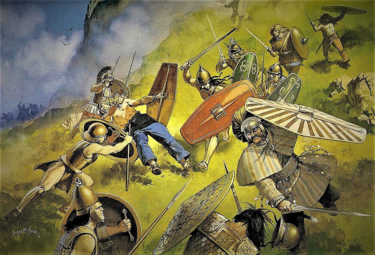 Яндекс картинки. Кельты против гоплитов