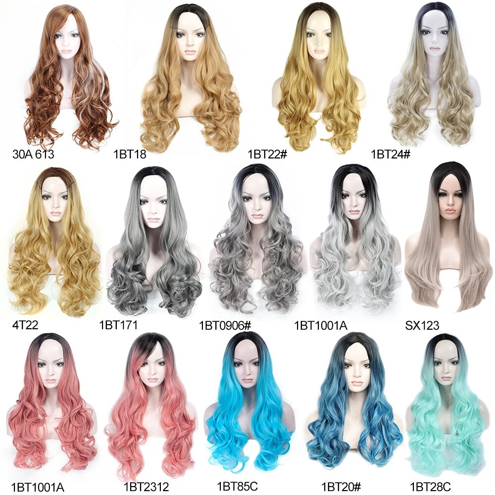 Парик с длинными волосами