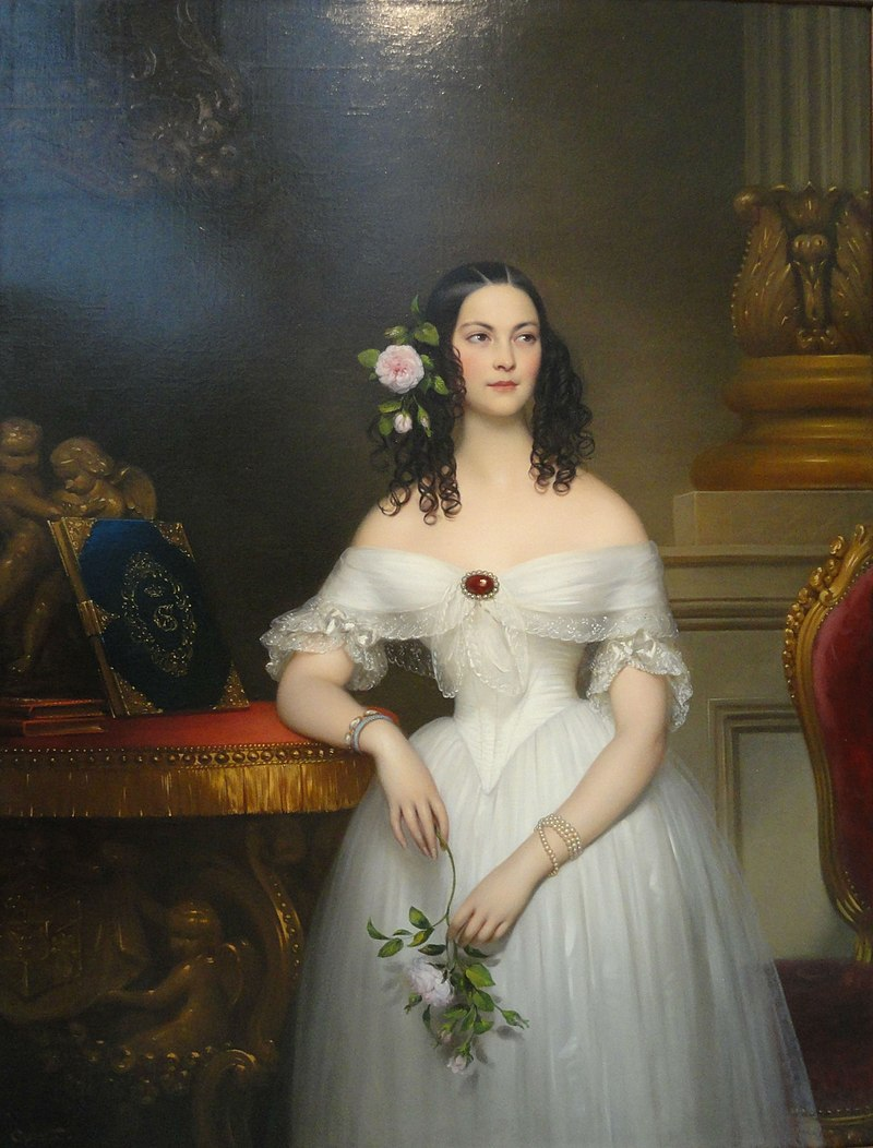 Портрет работы Ж. Д. Кура (1840) 