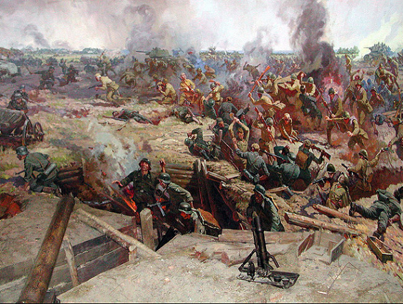 Под Смоленском немцы несли потери не меньше, чем части Красной армии. (фото из открытых источников)