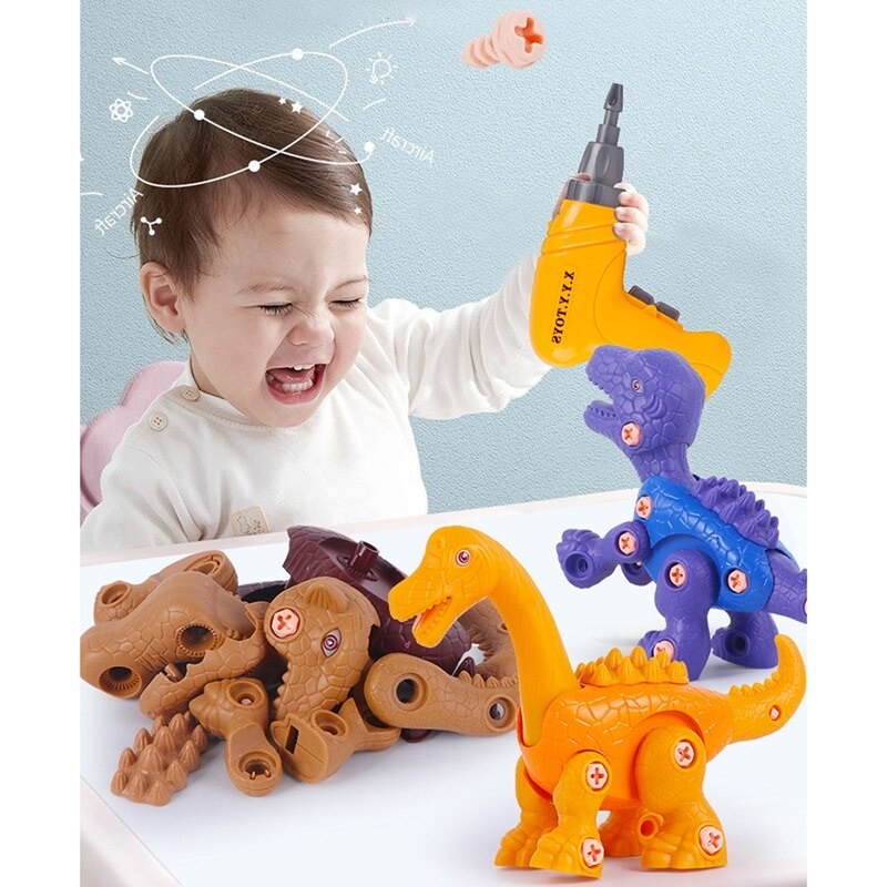 Динозавр разборный внутренности игрушка