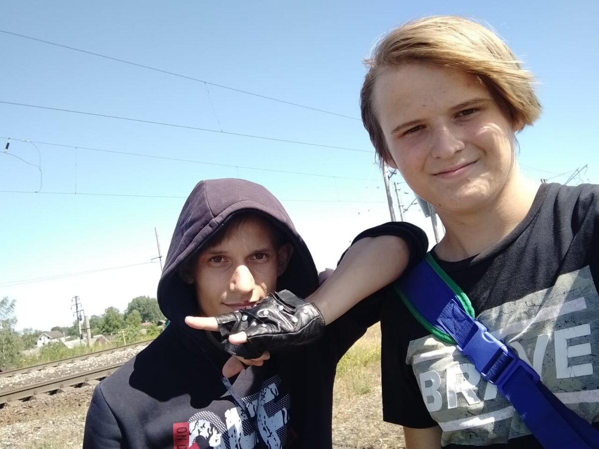 Мы с другом Стасом. Фото автора. 