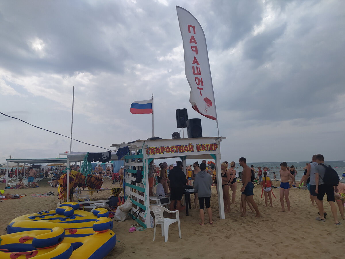 Пляж в Витязево Яндекс дзен