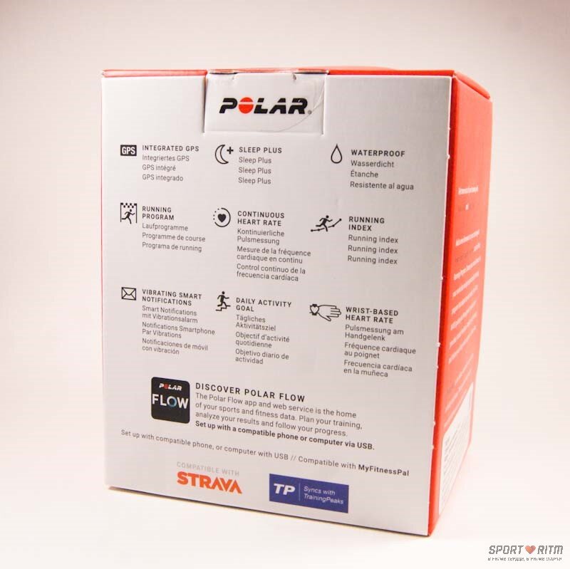 Часы Polar M430 в упаковке