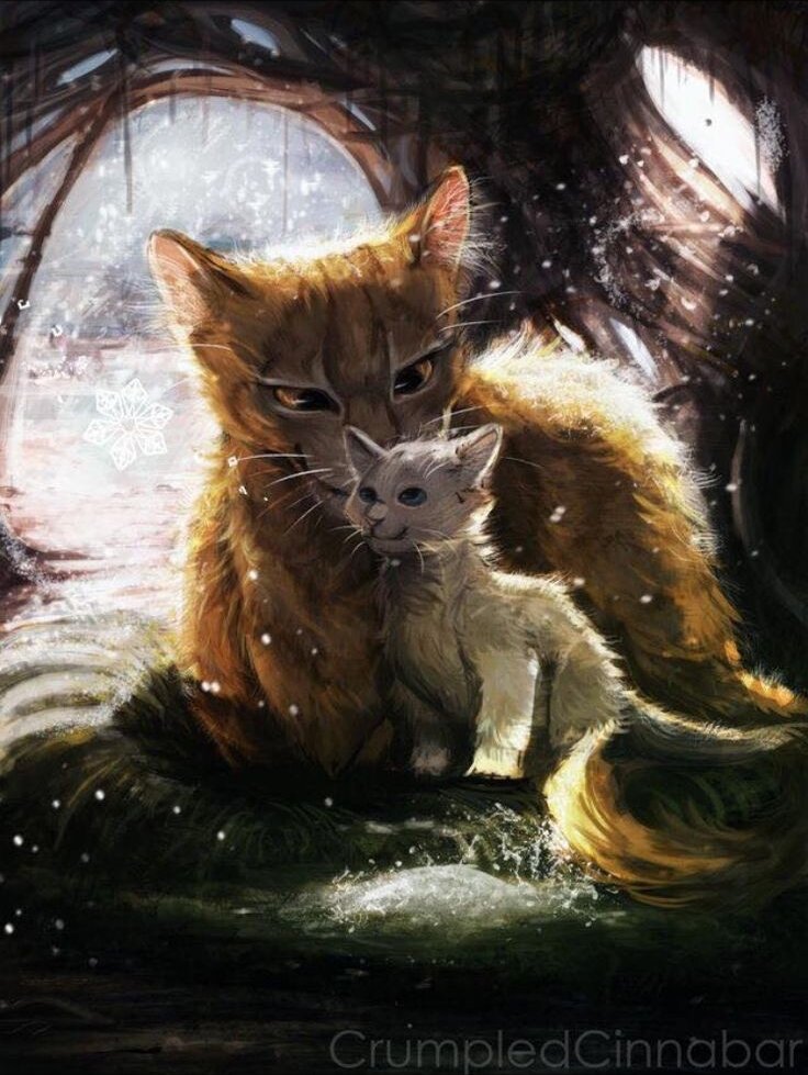 Горностайка и Снежок