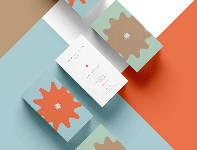 Визитки для CASA MARIETTA