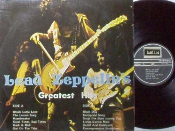 Lead Zeppelin's Greatest Hits, 1974 г., Малайзия 