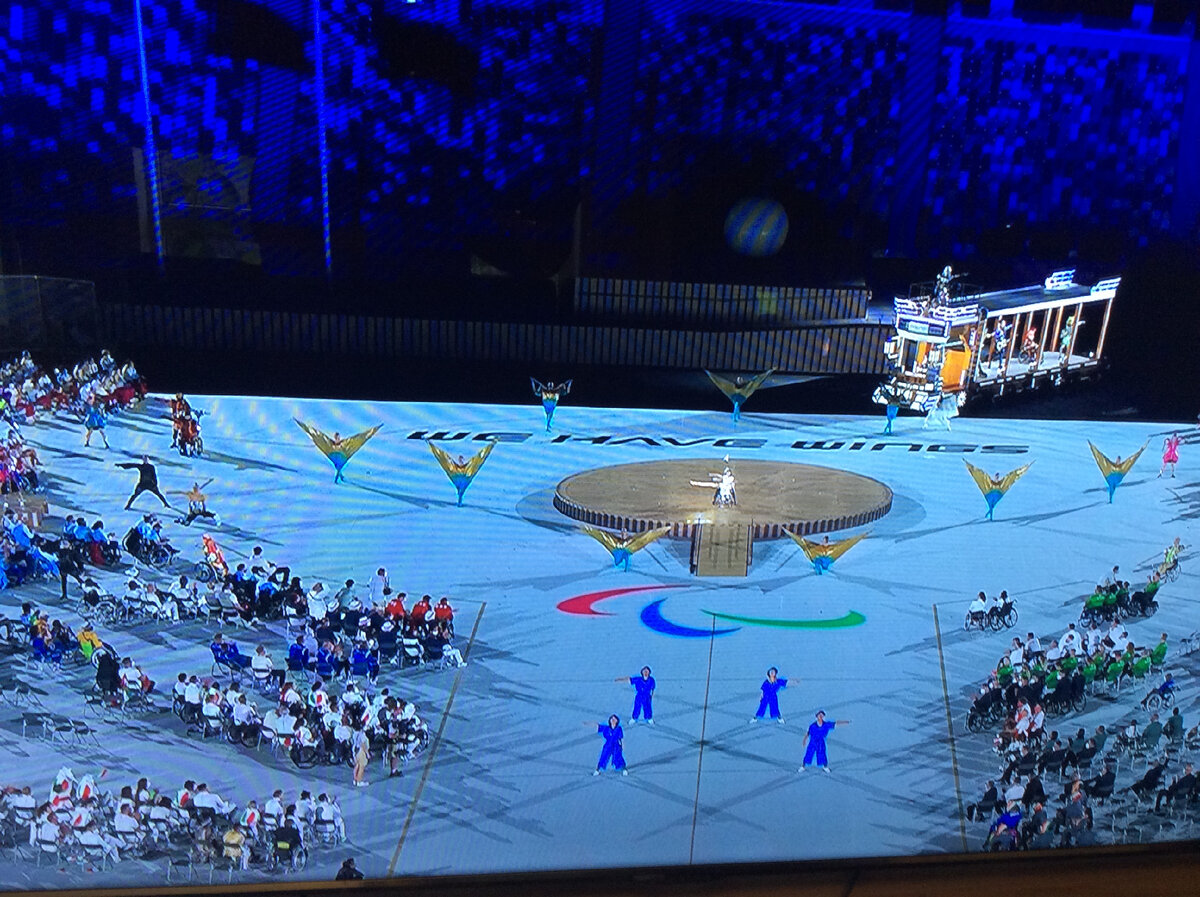 Фото трансляции Церемонии Открытия на канале МатчТВ