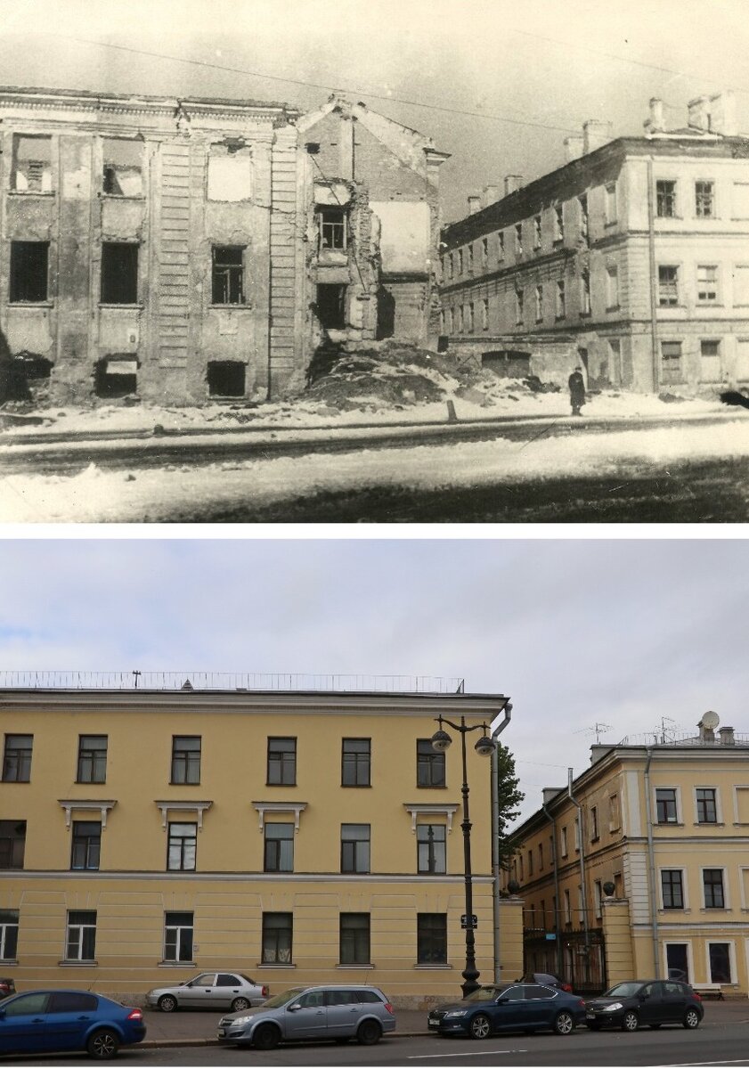 Васильевский остров и Петроградская в блокаду: фотографии тогда и сейчас |  Заметки из Петербурга | Дзен