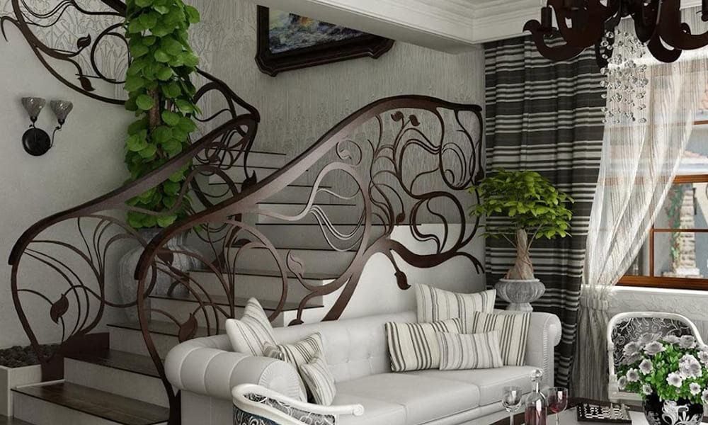 Интерьер в стиле ар-нуво