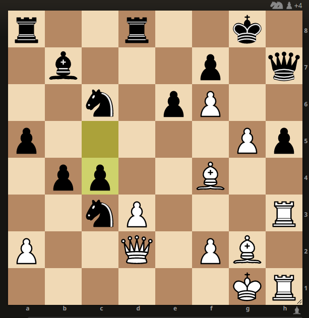 Ход белых. Выигрыш