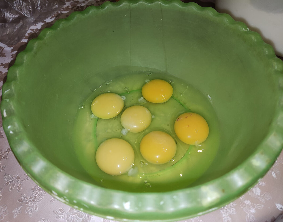 Ингредиенты для бисквита