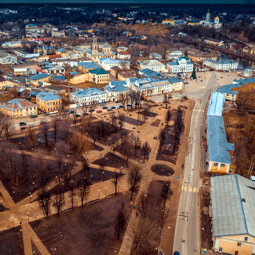 Город Торжок в Тверской области