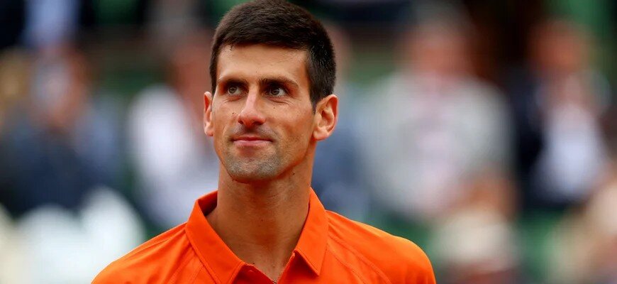 Сербский спортсмен Новак Джокович, tennis.ru