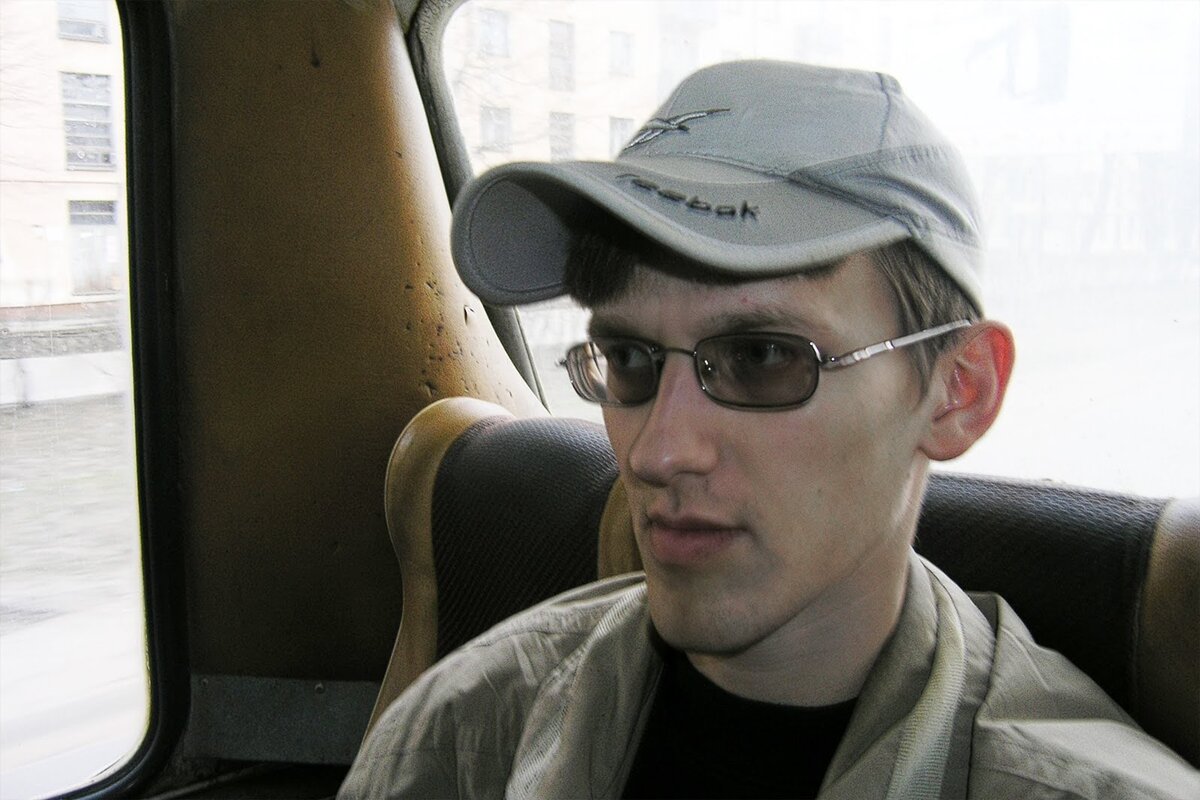 Еду в автобусе