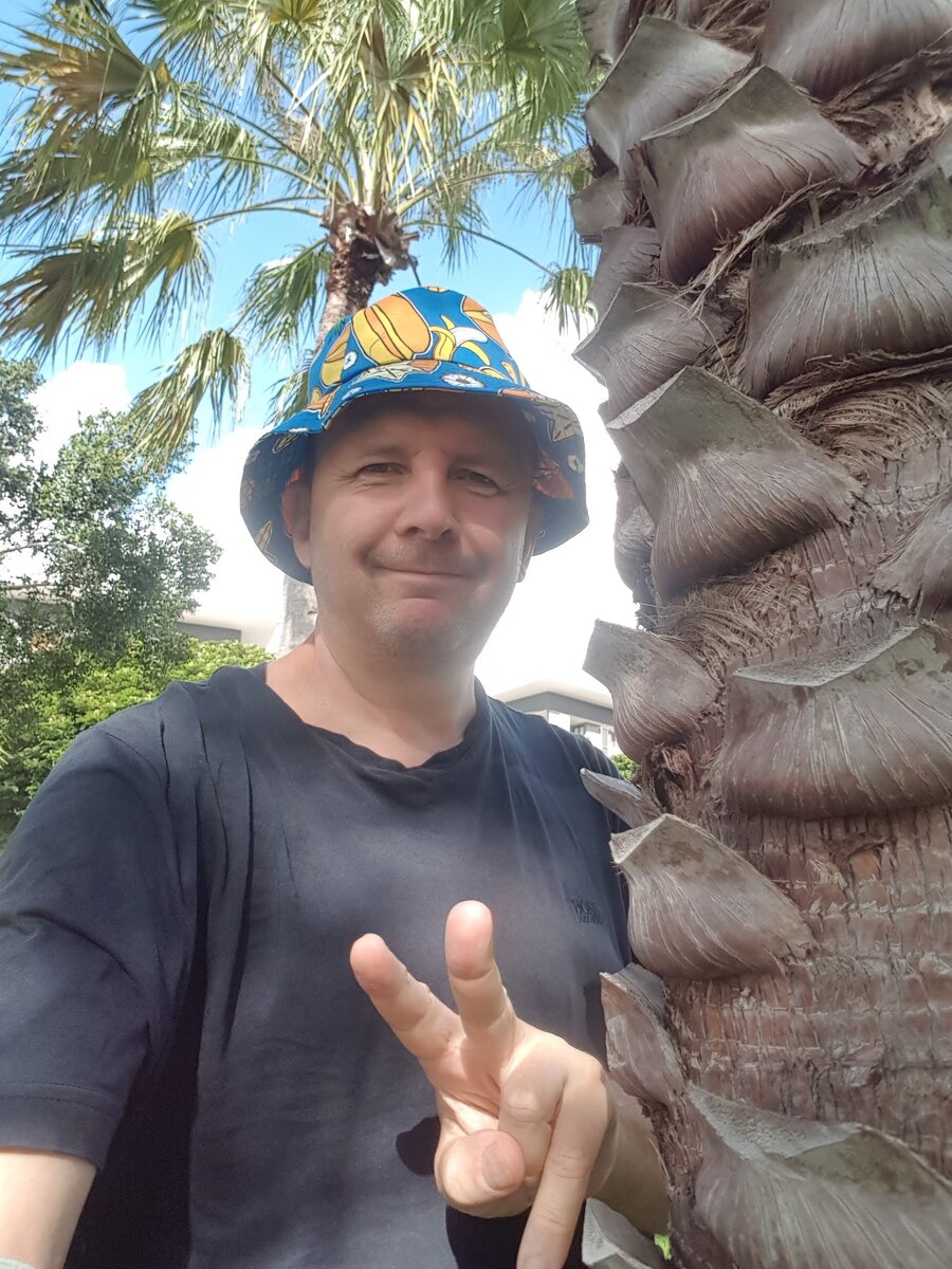 Автор в Австралии. Селфи автора