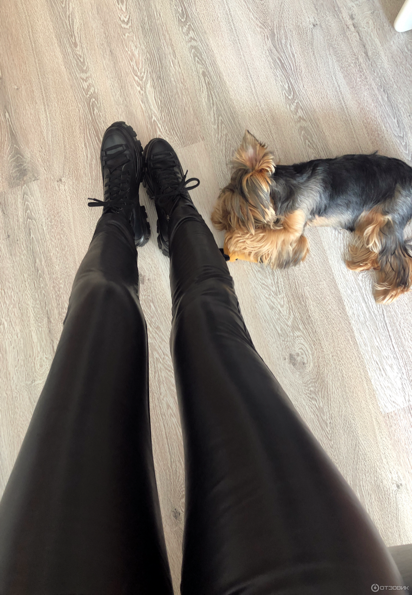 Доброго дня дорогие читатели! Одна из моих базовых, необходимых вещей в гардеробе, это леггинсы, лосины. Различные бренды перепробовала, из самых общеизвестных это calzedonia, Zara. Трикотажный вариант Zara это 100%, что касается зам кожи, то это calzedonia. Такие чуть утеплённые, на весну /осень, хотя можно и зимой. Нравится фасон, классический, с задними карманами, спереди ширинка. Достаточно длинные, хотя хотелось бы и подлиннее, на рост 170. С высокими ботинками выглядит хорошо. На фигуре сидят красиво, подчёркивают правильно, не собираются. Посадка чуть выше средней, но не прям высокая, как например у Zara, не знаю хорошо это или плохо, вообще высокая посадка нравится, удобно и красиво. Стоимость леггинсы из зам кожи calzedonia 3.900 примерно, плюс /минус, покупала в магазине, лучше мерить, потому что не стабильно шьют у этого бренда лосины, то чуть короче, то швы не так,  вообщем надо мерить. Ещё один момент леггинсы на один сезон, хотя можно и дольше, если не часто носить, ну и соответственно меньше стирать. Не долговечные вообщем лосины у данного бренда, это конечно минус. Ну а в целом зачет, покупаю не в первый раз, нравится. Поэтому рекомендую определённые модели леггинсы