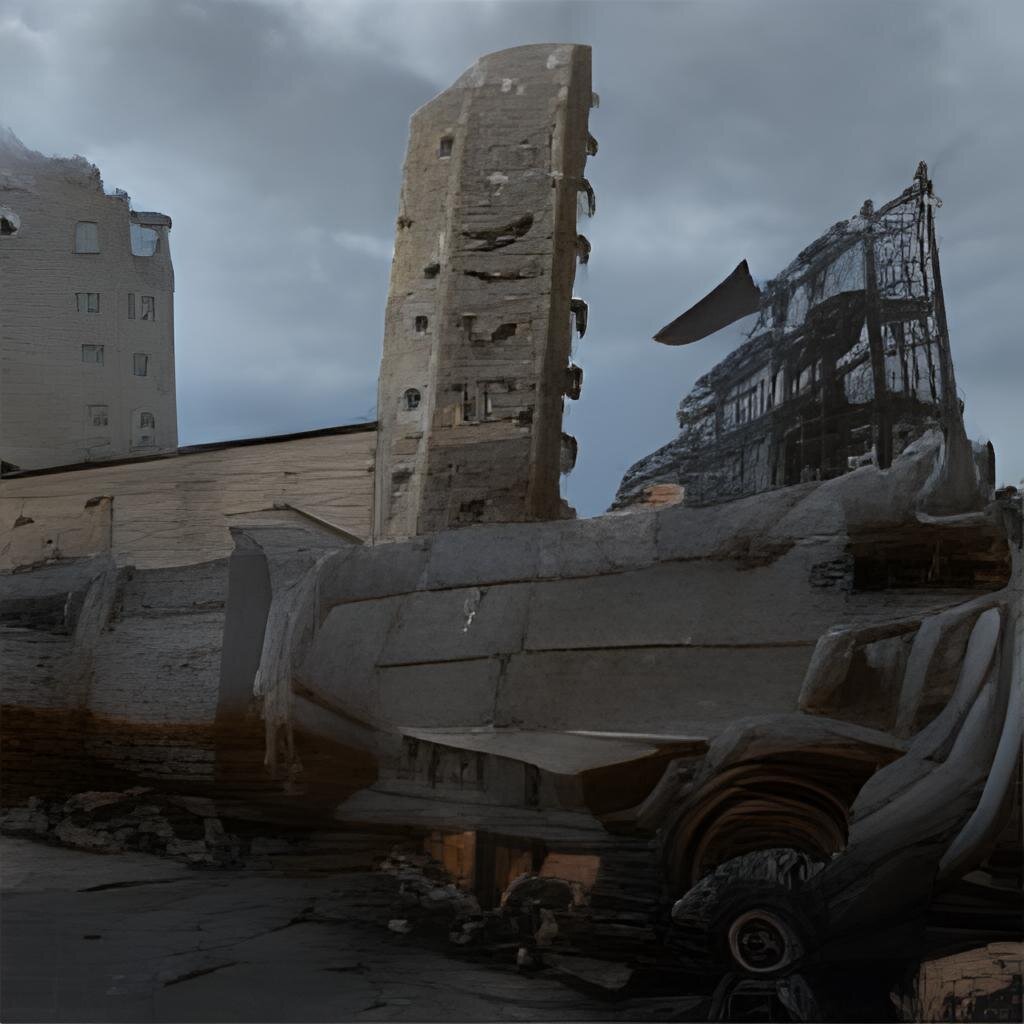 "Война Z" в представлении нейросети...