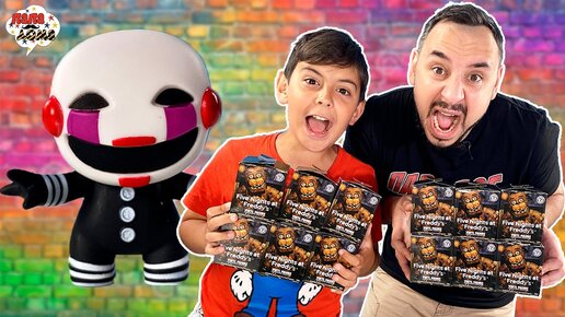 Download Video: РАСПАКОВКА FNAF MISTERY MINIS ПАПА РОБ И ЯРИК - АНИМАТРОНИКИ FUNKO НА ОЩУПЬ! ПОСЫЛКА ДОКТОРА ЗЛЮ!