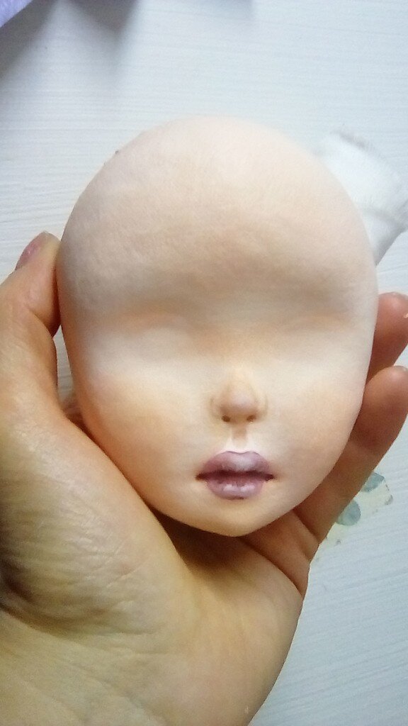 Как сделать куклу своими руками | лицо текстильной куклы | Часть 5