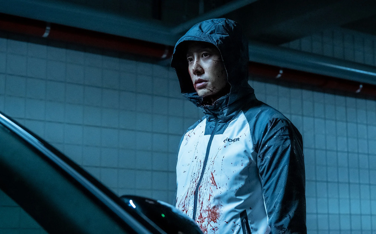 Ким Дон Ук на кадре из фильма «Король свиней». 