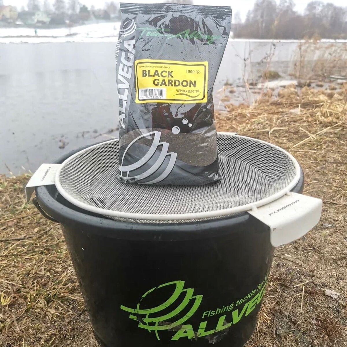 Прикормка Team Allvega, чёрная плотва