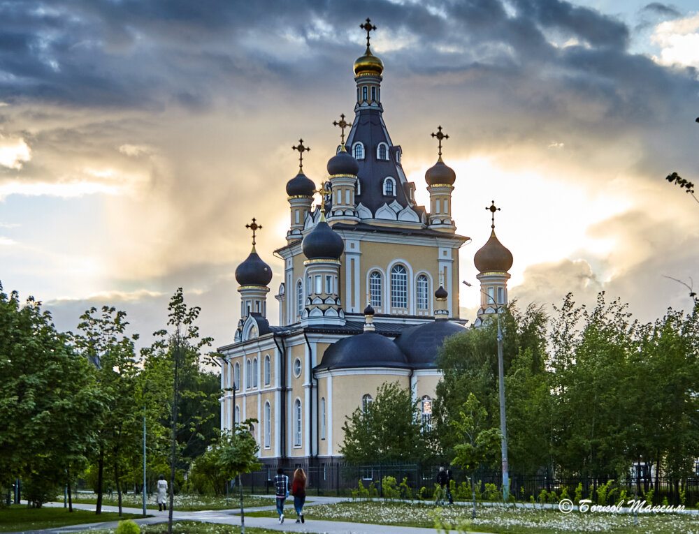 Храм Сретения Господня в Жулебино, возведен в мае 2021 года.
