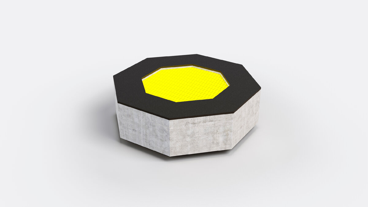 Батут-восьмигранник от Shelby Gravity