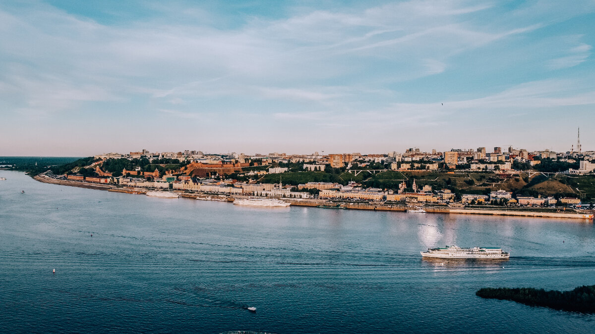 Панорама Нижнего Новгорода (фото автора)