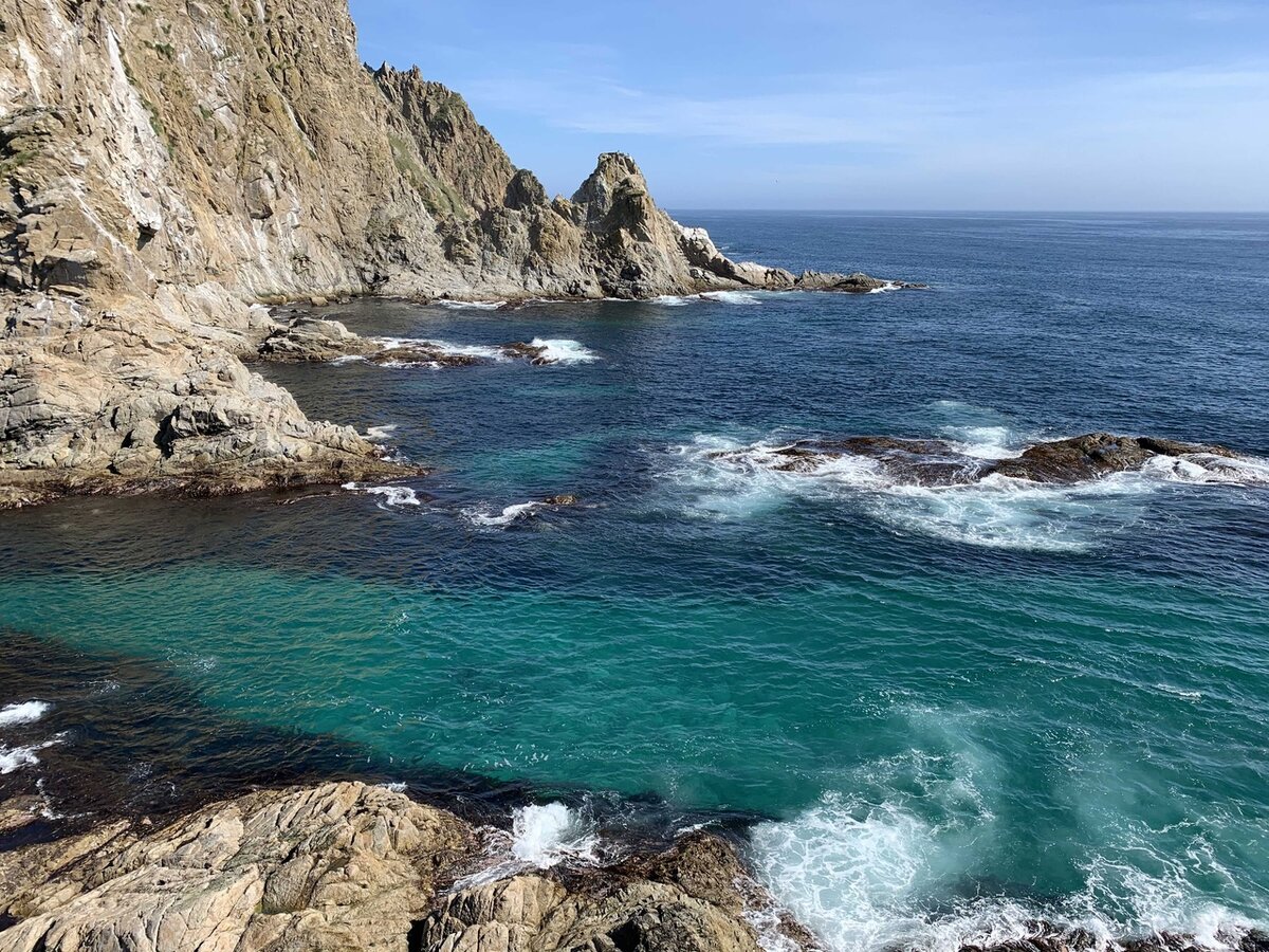 Мыс Анива. Фото с Сивучьей скалы.