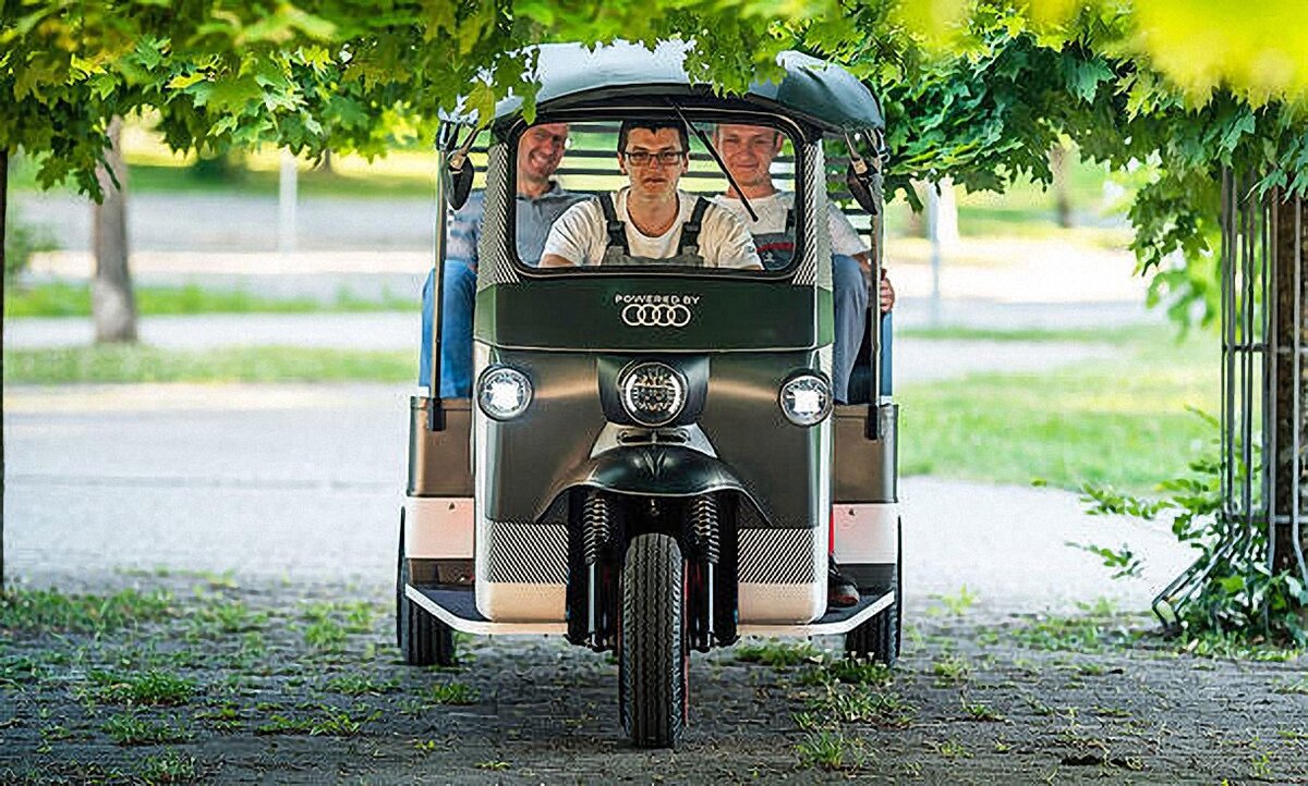 Audi Tuk-Tuk хочет совершить революцию в Индии