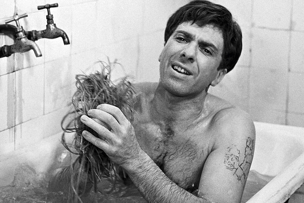 Сергей Юрский на съемках фильма «Золотой теленок», 1967 год. Фото: РИА «Новости»