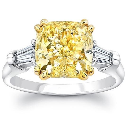 КОЛЬЦО С БРИЛЛИАНТОМ 5,01 CT. FY/VVSI