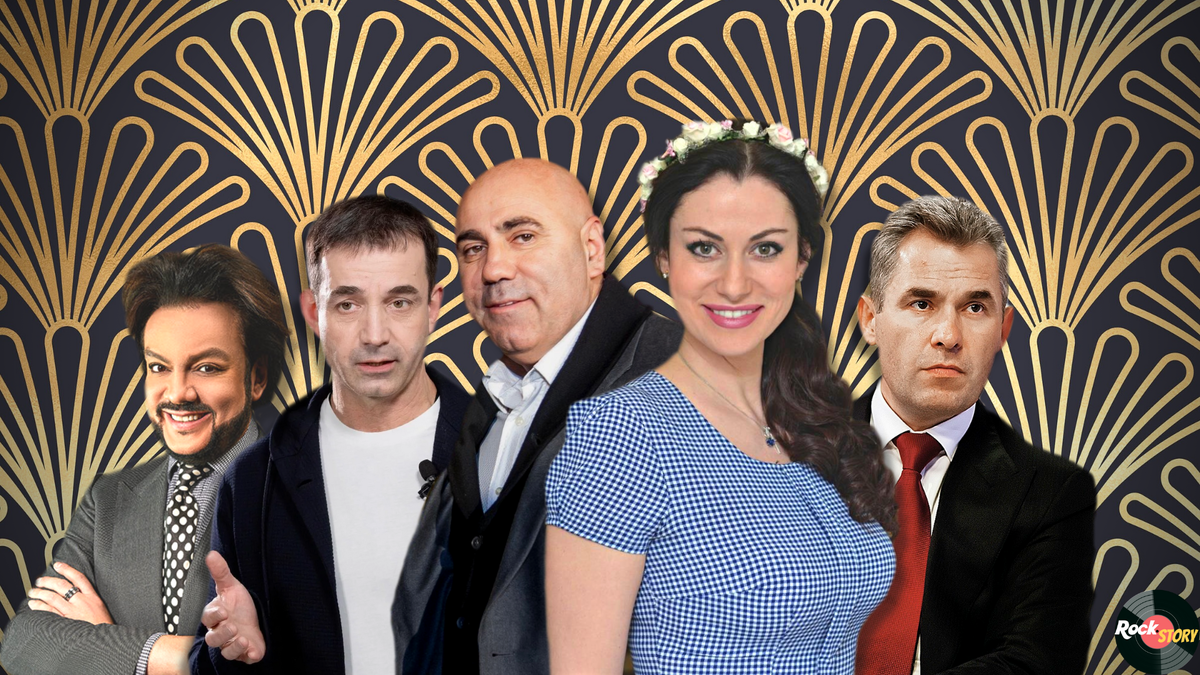 На фотографии: Филипп Киркоров, Дмитрий Певцов, Иосиф Пригожин, Анна Ковальчук и Павел Астахов  