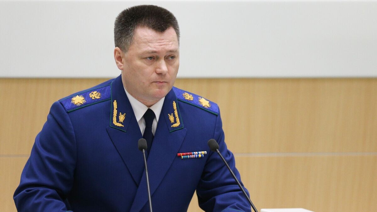    Генеральный прокурор РФ Игорь Краснов на заседании Совета Федерации РФ© РИА Новости / Пресс-служба Совета Федерации РФ