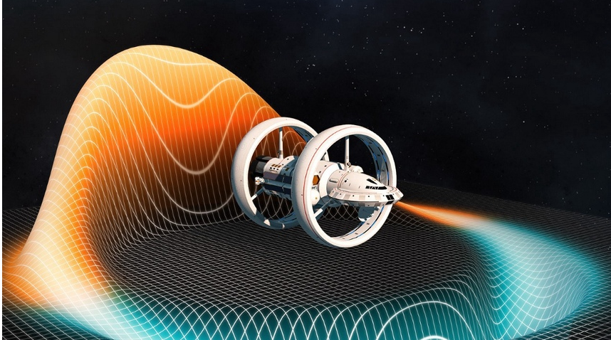 Визуализация искривления пространства. 