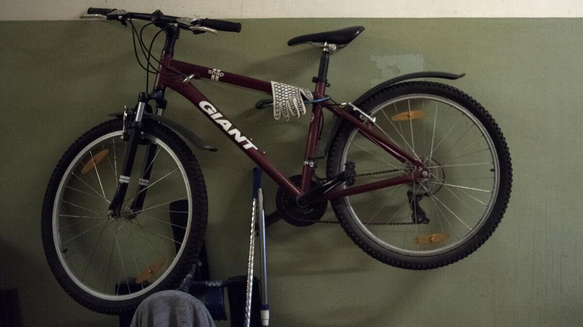    Велосипед в подъезде жилого дома© РИА Новости / Валерий Мельников