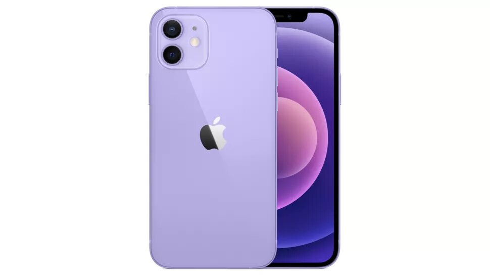 Apple представила красивый фиолетовый iPhone 12, который не был доступен при запуске, следующей весной. (Изображение предоставлено Apple) 