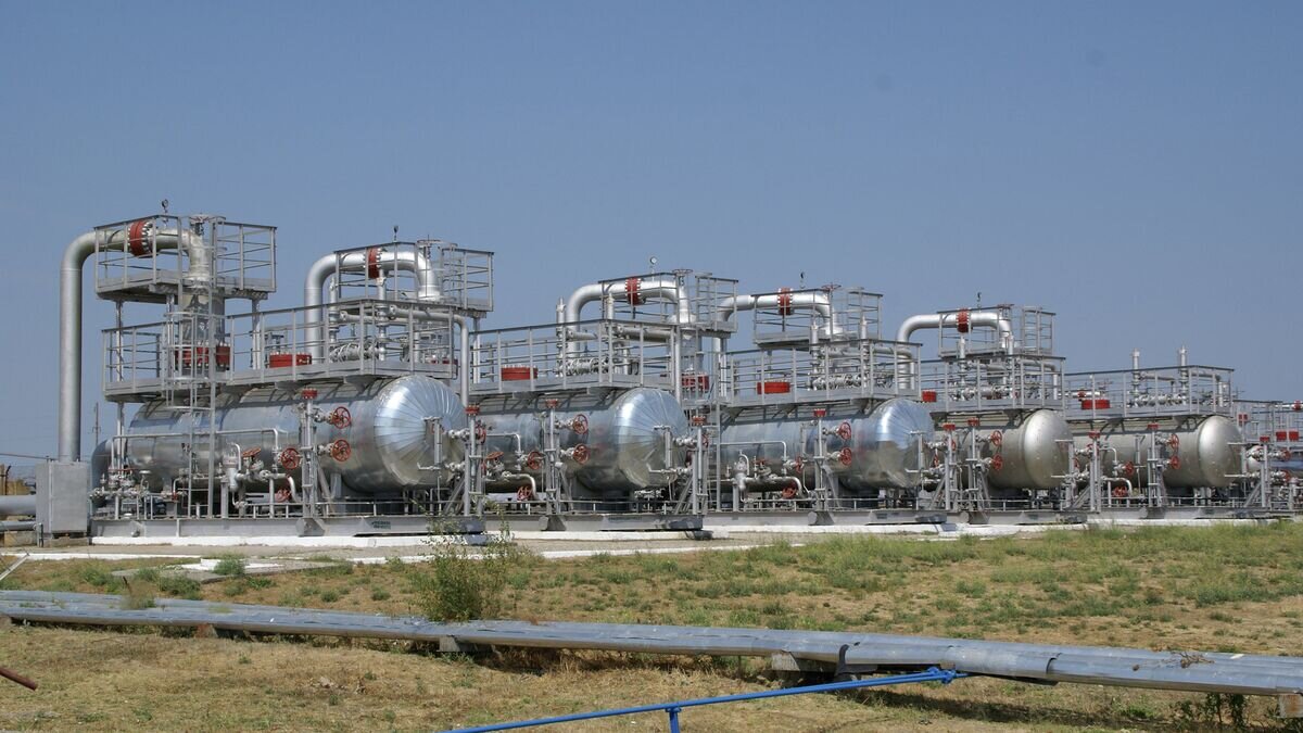    Работа предприятия "Черноморнефтегаз" в Крыму© Фото : пресс-служба компании "Черноморнефтегаз"