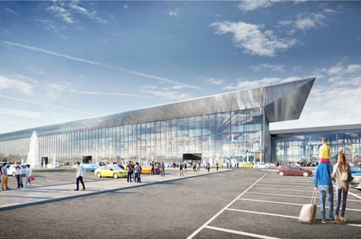    Первый этап терминала Толмачево планируют закончить до конца 2022 года