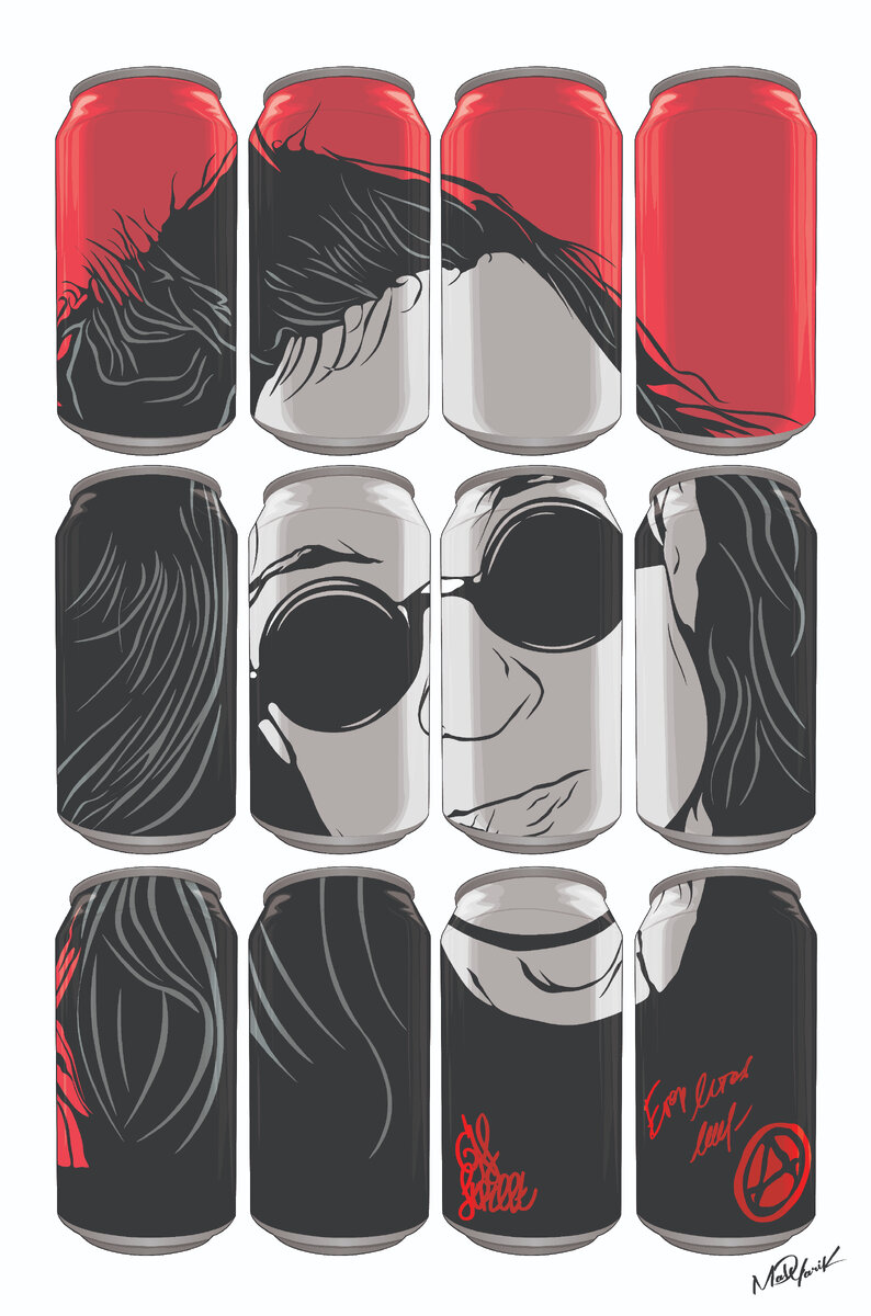 Поп арт Егор Летов 