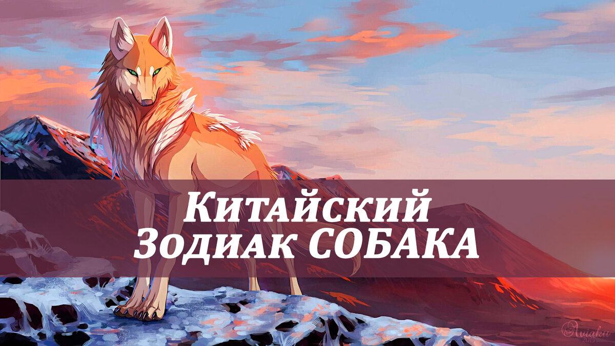 китайский знак собака