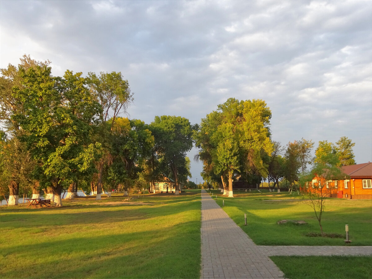 Центральный кордон Дамчикского участка Астраханского заповедника