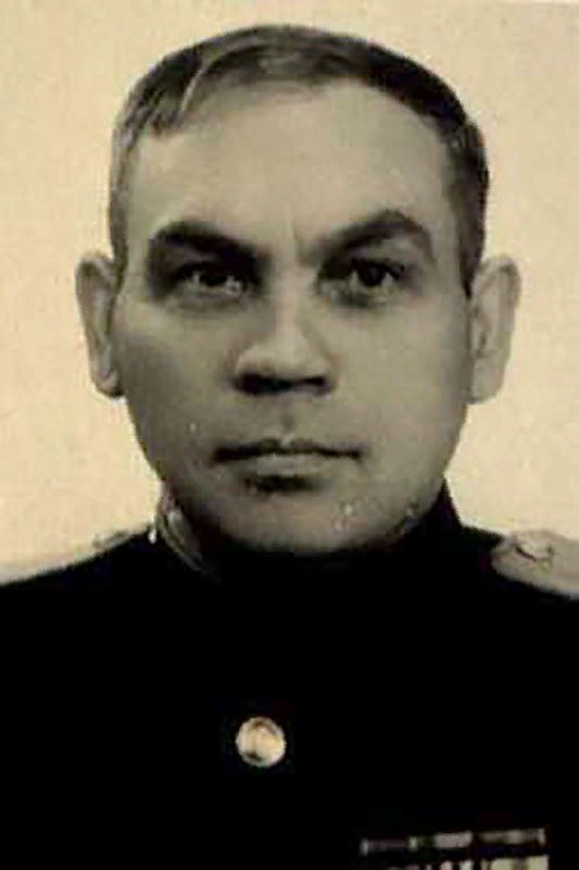 Заместитель командира 917-го стрелкового полка по политчасти Александр Иванович Курме.