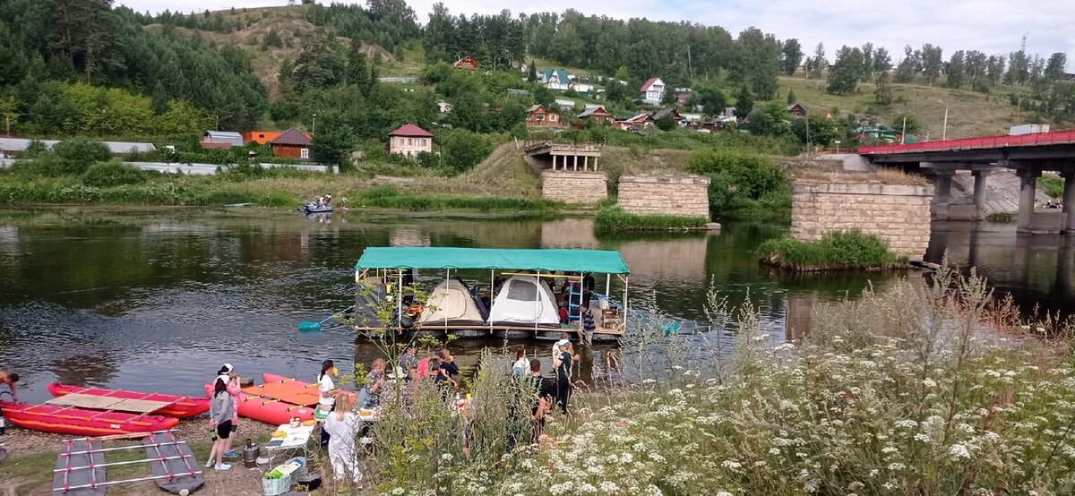 Начало пути от п. Межевой