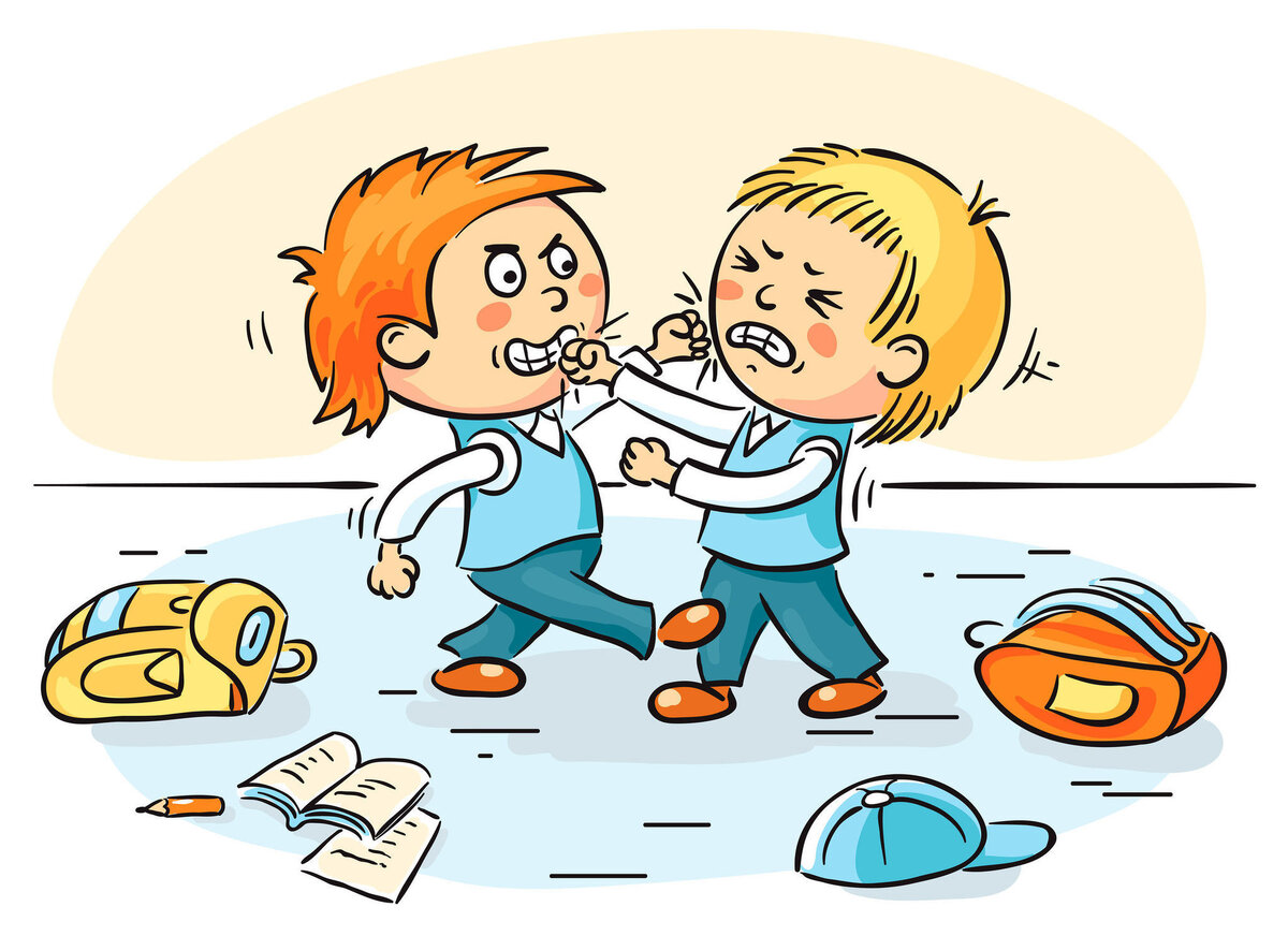 Two cartoon. Конфликт в школе рисунок. Конфликтная ситуация рисунок. Картинки конфликтных ситуаций для детей. Конфликтные ситуации в школе.