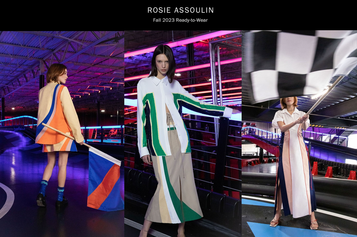 Фото из VOGUE RUNWAY, коллаж автора