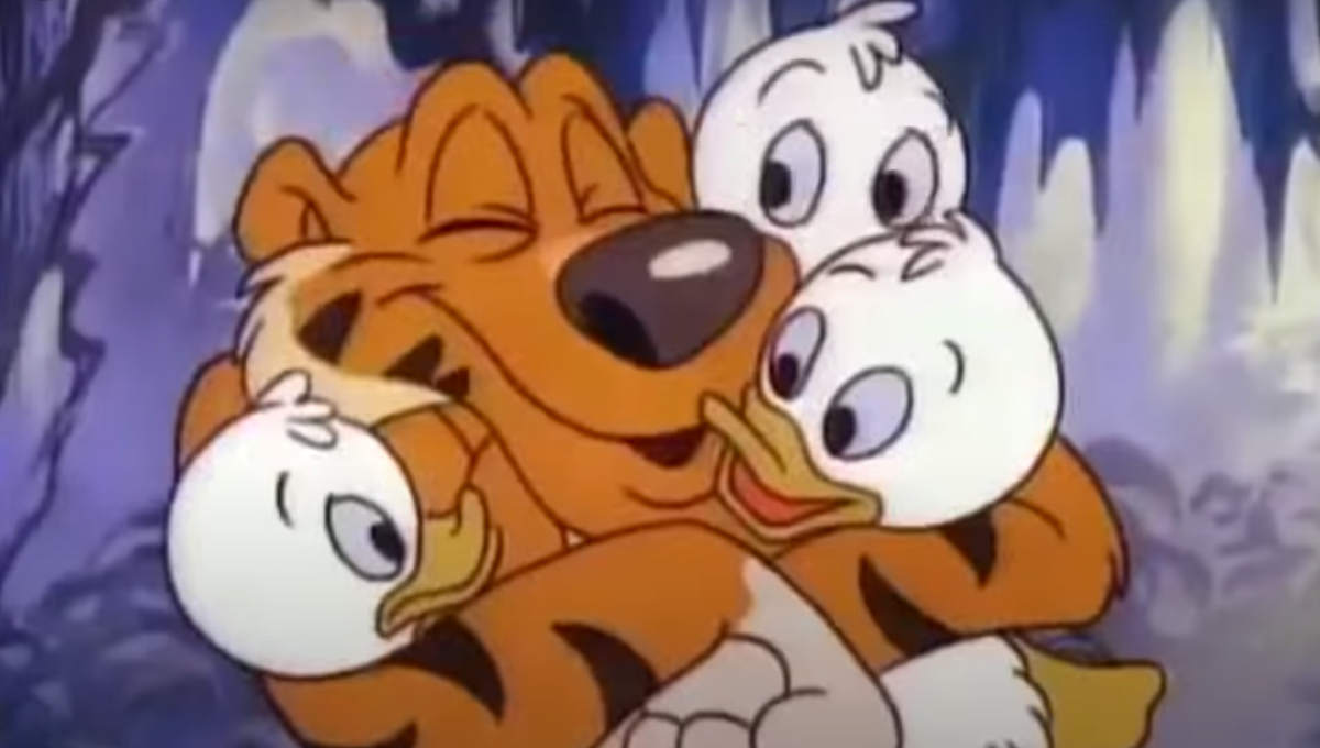 кадр из мультфильма "Утиные истории"