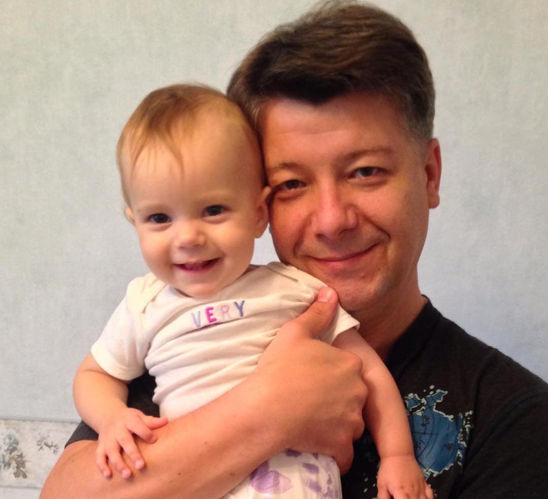 Фото из личного архива. Я с младшей дочерью Никой